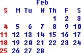 February