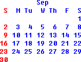 September
